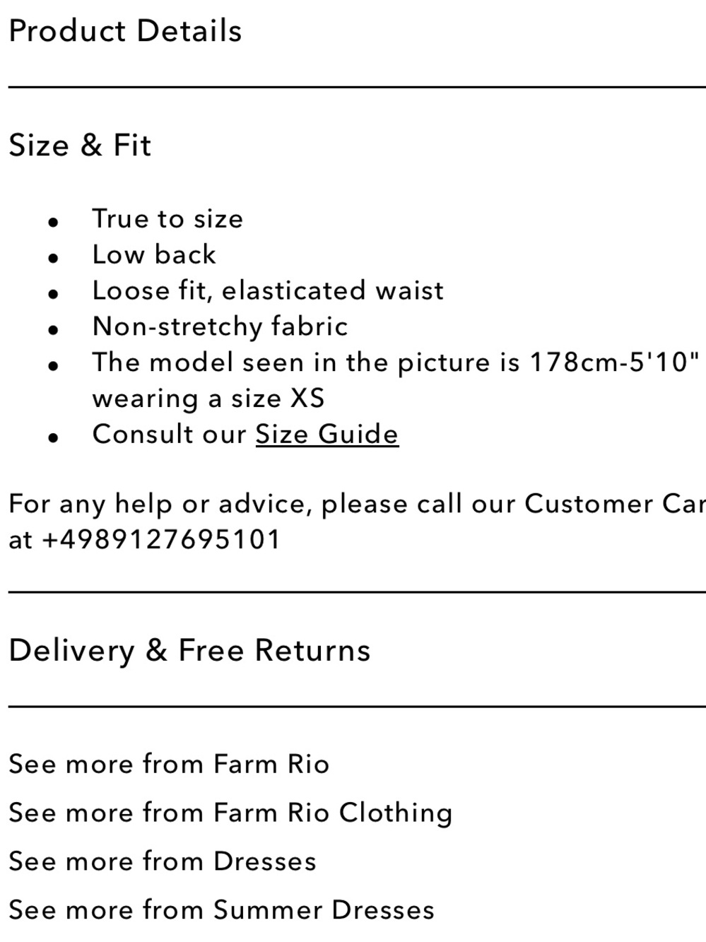 Farm Rio: FLORALINE MINI DRESS - Picture 14 of 14